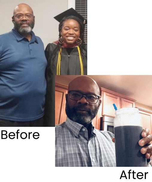 Houston Client's transformation - lost 30 lbs